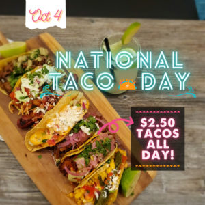 ntaional taco day social media design