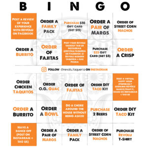 reatuarant bingo design