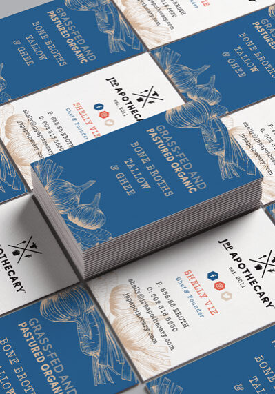 jpp-apothecary-Business-Card-design-2 jpp apothecary bone broth business card design